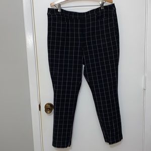 LOFT checkered pants